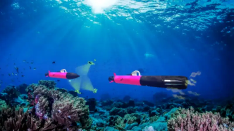 ADN et IA unis pour protéger les fonds marins : des robots autonomes déployés