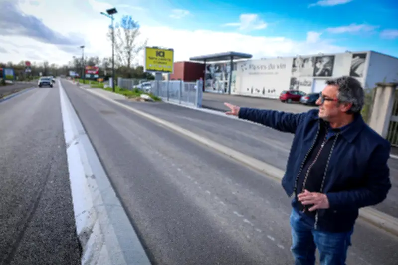 Agen-Boé : une bande centrale bloque les livraisons des commerçants, l'Agglo se défend