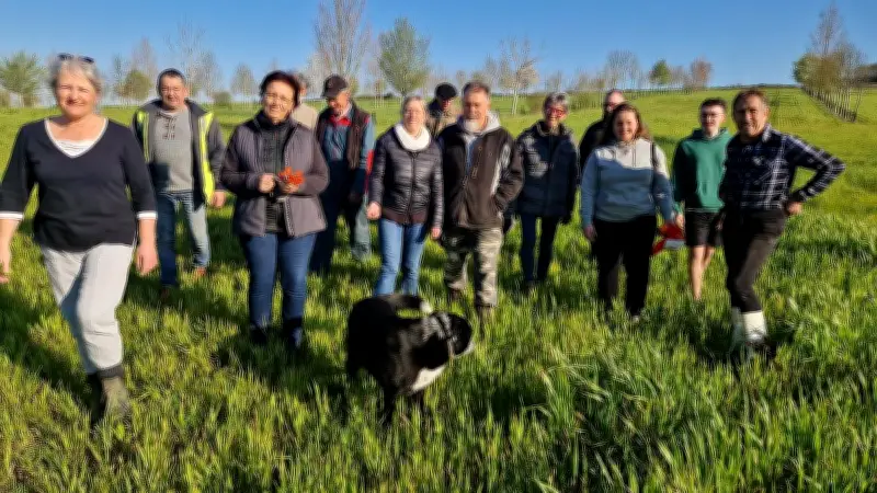 Agroforesterie à Laplume : 720 arbres plantés par des bénévoles engagés