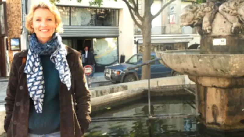 Alexandra Lamy en avant-première au Vigan pour le film "Compostelle"