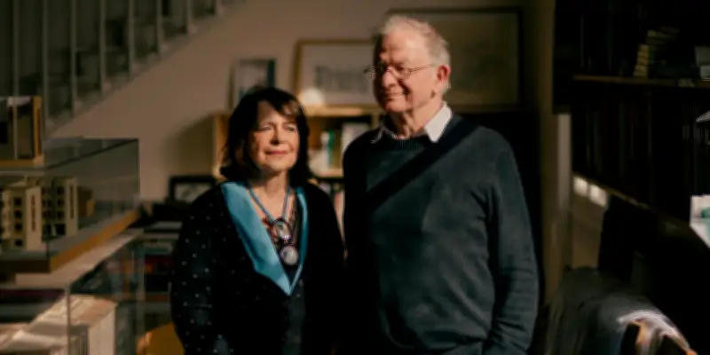 Aline et Jean Harari : un duo d'architectes unis par 60 ans d'amour et de projets
