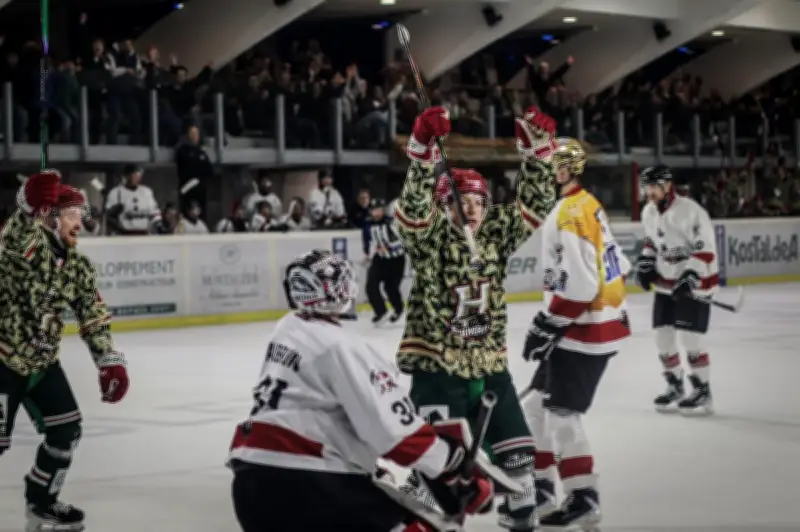 Anglet s'impose face à Chamonix avant les playdowns de hockey sur glace