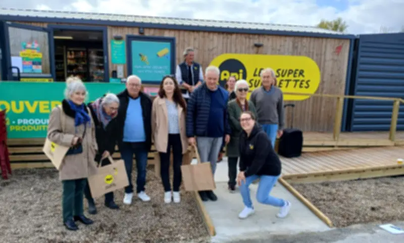 API inaugure une supérette innovante à Les Peintures, un projet sociologique pour revitaliser le village