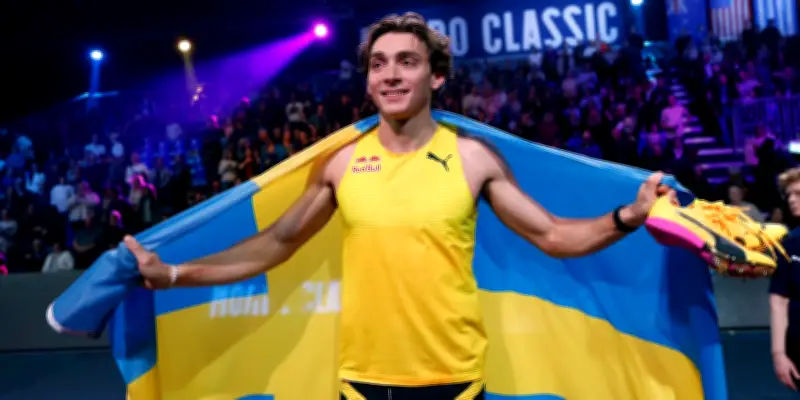 Armand Duplantis franchit 6,31 mètres et améliore son record du monde pour la 15e fois