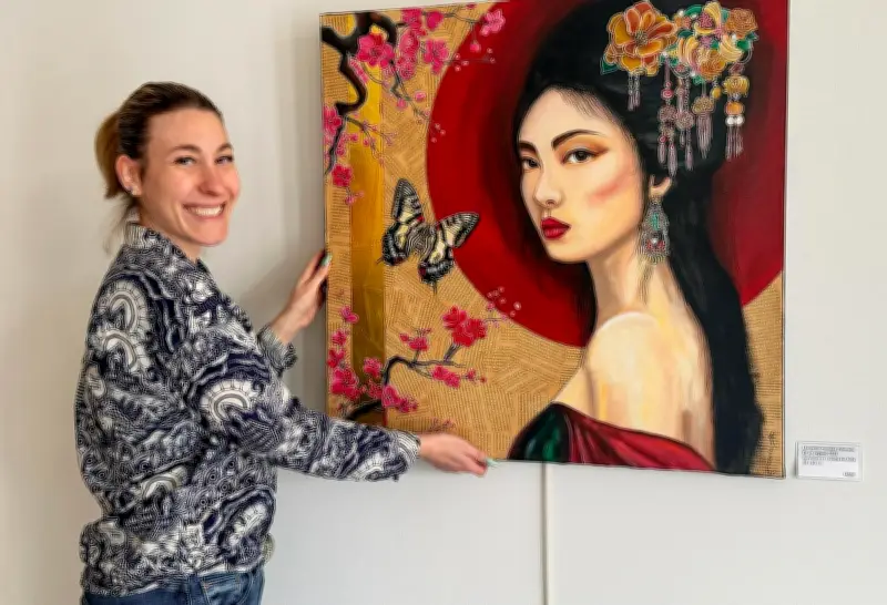 Armelle Montauriol expose « Féminin sacré » à la mairie jusqu'au 28 mars