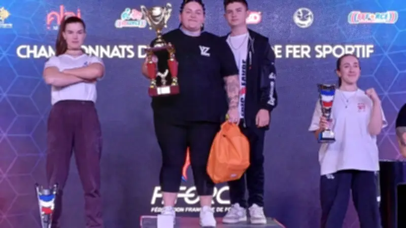 Aude Delsaut signe un retour victorieux aux championnats de France de bras de fer