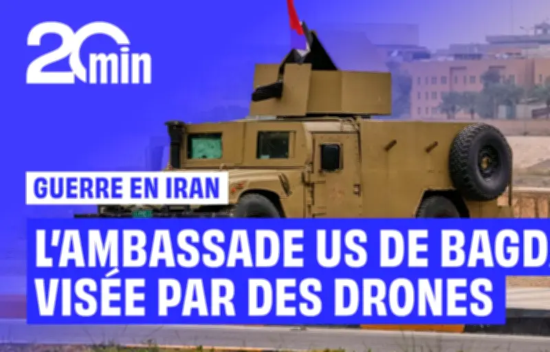 Bagdad sous le feu : l'ambassade américaine ciblée par des drones et roquettes