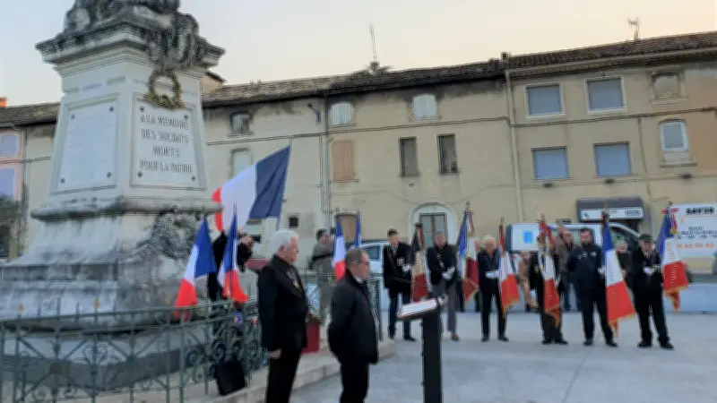 Bagnols-sur-Cèze honore les victimes civiles et militaires de la guerre d'Algérie