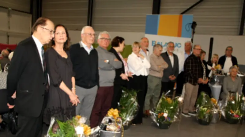 Balaruc-les-Bains honore ses aînés : 700 convives et 14 couples célébrés