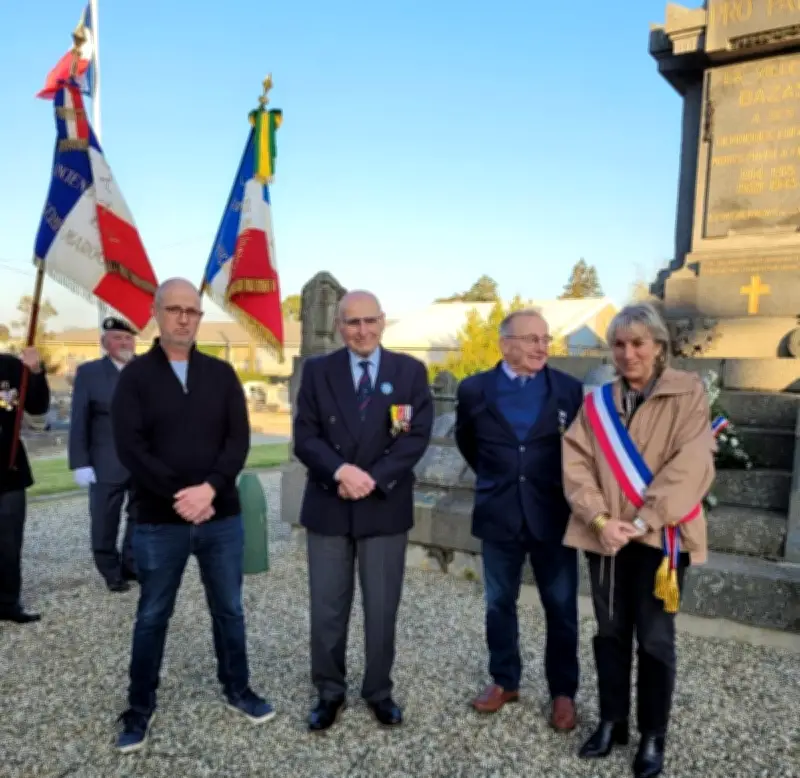 Bazas honore un ancien combattant d'Algérie lors de la cérémonie du 19 mars