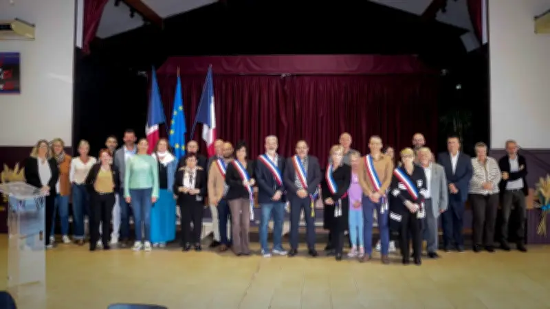 Bernard Auriol réélu maire de Sauvian avec 92% des voix, le conseil municipal installé