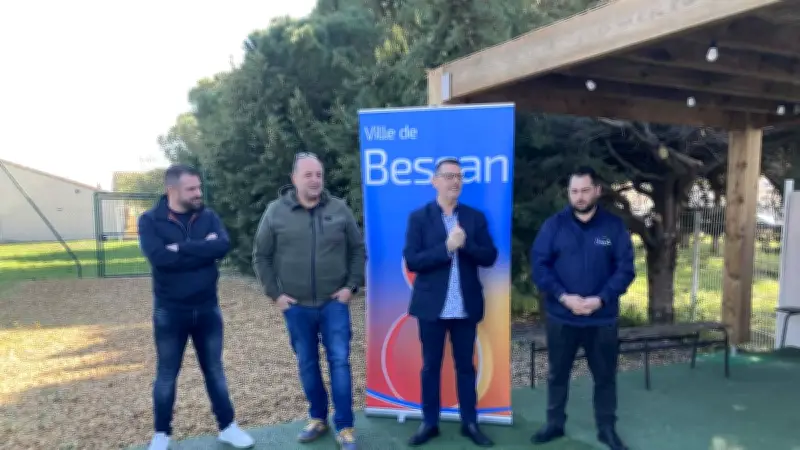 Bessan : Le Tennis-Club inaugure une nouvelle pergola pour moderniser son club-house
