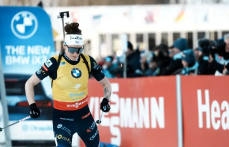Biathlon : Lou Jeanmonnot à un pas du gros globe de cristal à Oslo