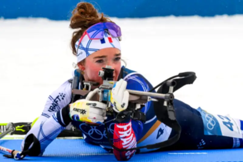 Biathlon : reprise difficile pour les Bleues après le triomphe olympique