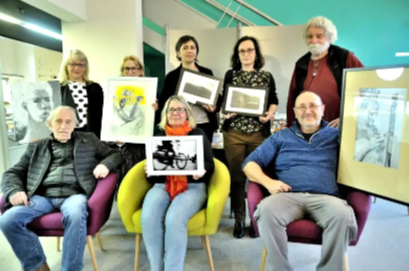 Blaye : Exposition artistique et jeu-concours à la médiathèque Johel-Coutura