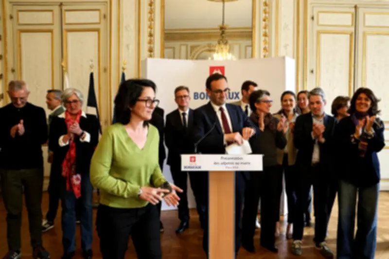 Bordeaux : Thomas Cazenave présente son équipe municipale paritaire et renouvelée