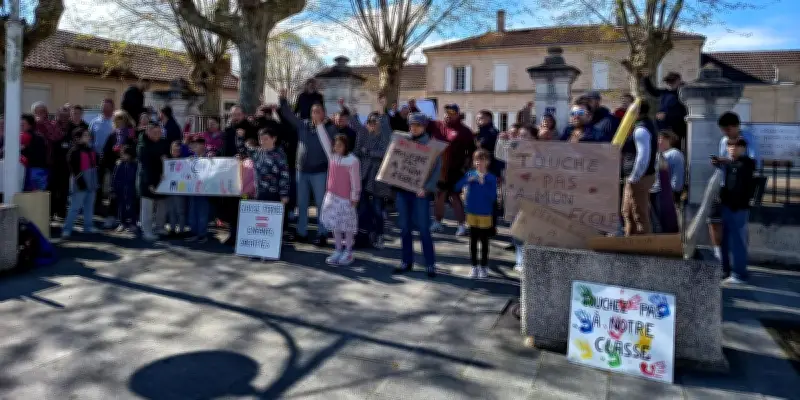 Braud-et-Saint-Louis : colère contre une possible fermeture de classe à l'école