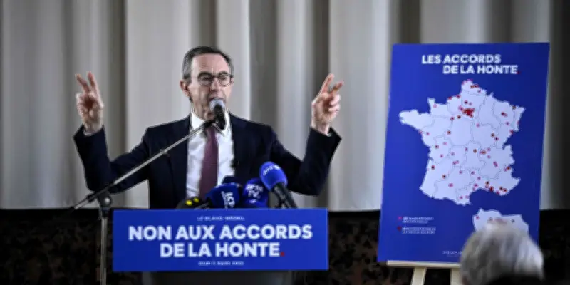 Bruno Retailleau dénonce les alliances LFI-gauche avant les municipales