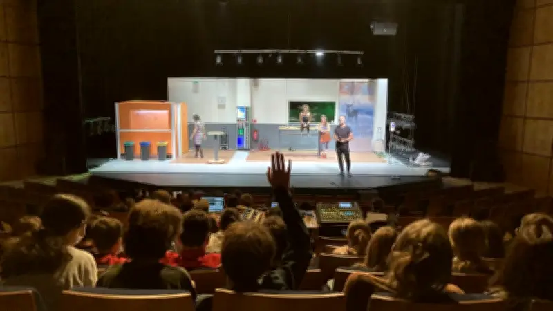 Béziers : des collégiens plongent dans la création d'un spectacle de cirque moderne
