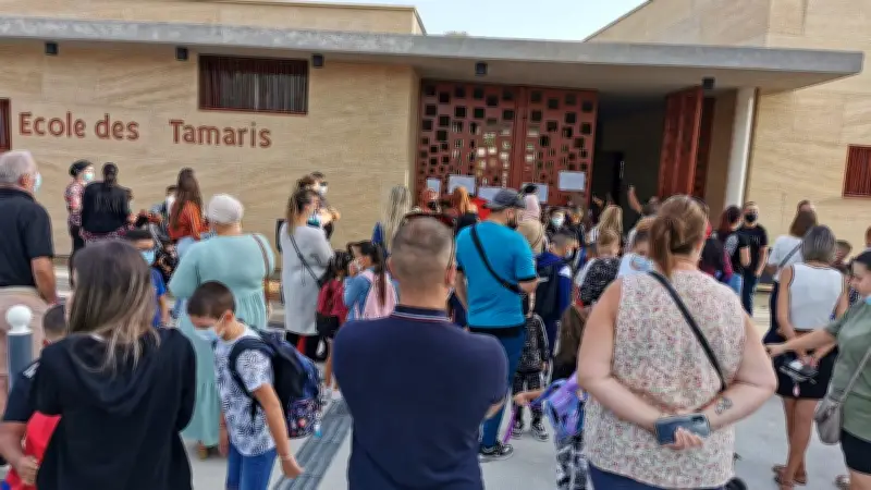 Béziers : les élèves des Tamaris font leur rentrée dans leur nouvelle école reconstruite