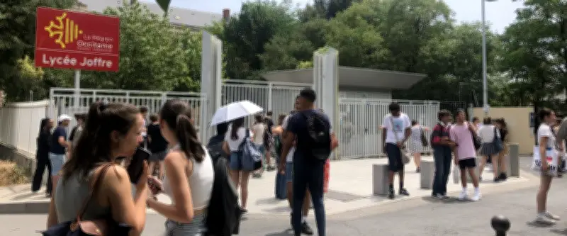 Canicule et bac de français : les lycéens de Montpellier affrontent une double épreuve