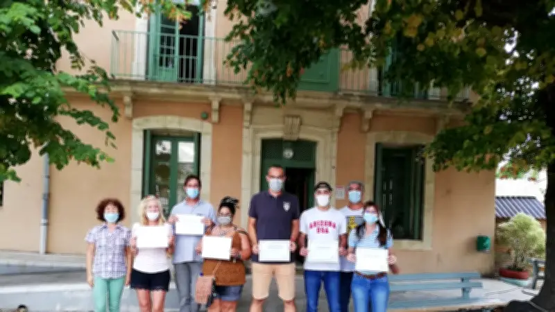 Capestang : Les Buissonnets célèbrent la réussite de leurs stagiaires avec de nouveaux diplômés