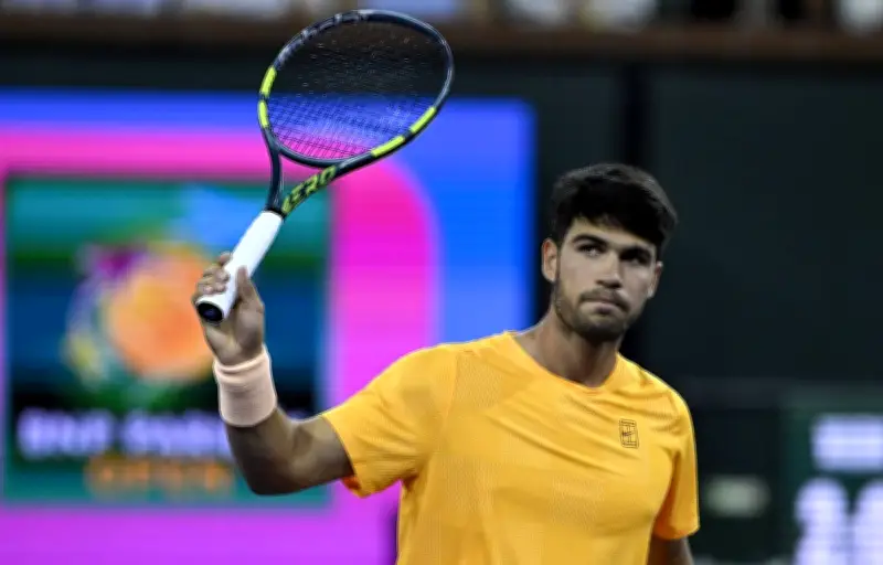Carlos Alcaraz subit sa première défaite de l'année à Indian Wells face à Medvedev
