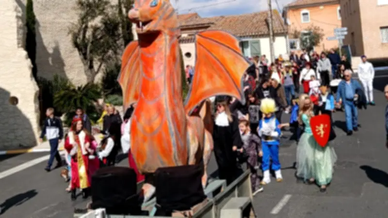 Carnaval 2026 à Boujan-sur-Libron : les enfants défilent pour leurs rêves de métiers