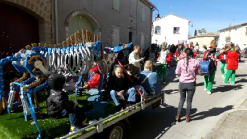 Carnaval d'Aigues-Vives : Le vent n'a pas éteint la fête malgré les obstacles
