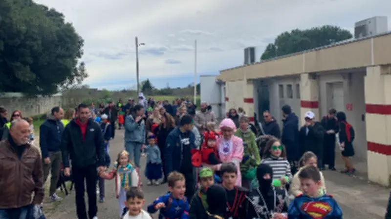 Carnaval d'Aubord : un défilé festif et créatif malgré le vent