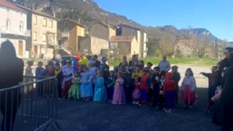 Carnaval festif pour les écoles privées de Roquefort et Tournemire