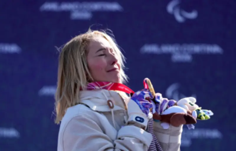 Cécile Hernandez championne paralympique de snowboardcross, un titre promis à sa fille