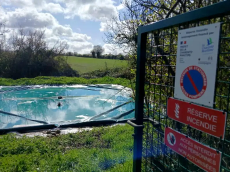 Champagne : le maire porte plainte après le vandalisme de bâches incendie