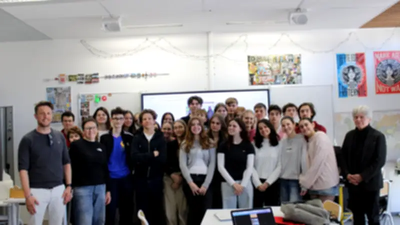 Échange franco-allemand au lycée René-Gosse : mémoire et amitié au cœur du jumelage