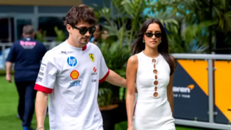 Charles Leclerc dévoile les détails intimes de son mariage secret avec Alexandra Saint Mleux