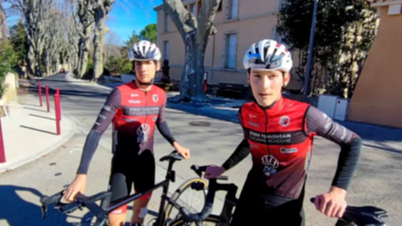 Charles Marty et Romain Courtin intègrent l'académie cycliste du Stade Toulousain