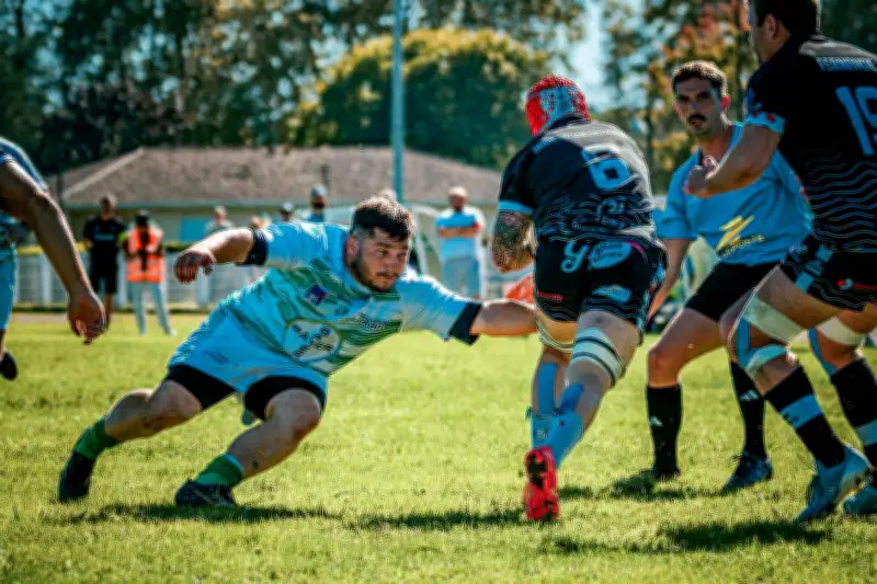 Charly Lagraula, le talonneur de Peyrehorade, prêt pour le classico face à Nafarroa