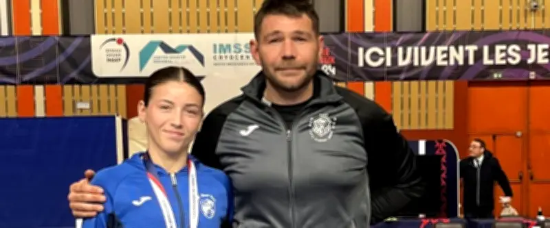 Chloé Adam, la lutteuse sétoise, conserve son titre de vice-championne de France