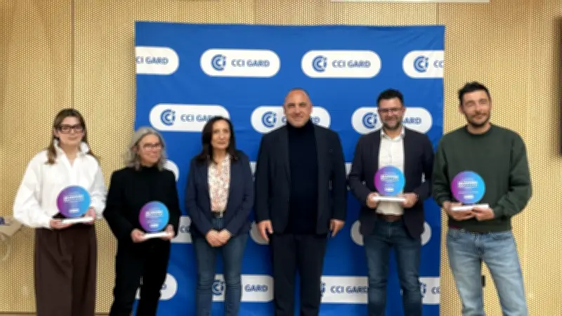 Cinq commerçants du Gard distingués par les Trophées du Commerce 2026 de la CCI