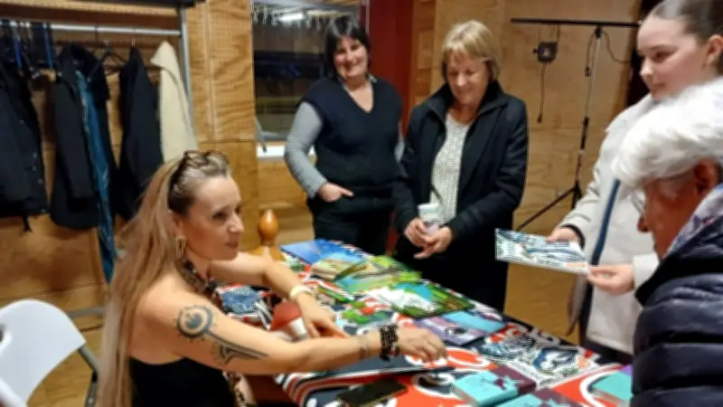 Céline Ripoll fait revivre les légendes maories à Saint-Germain-du-Teil