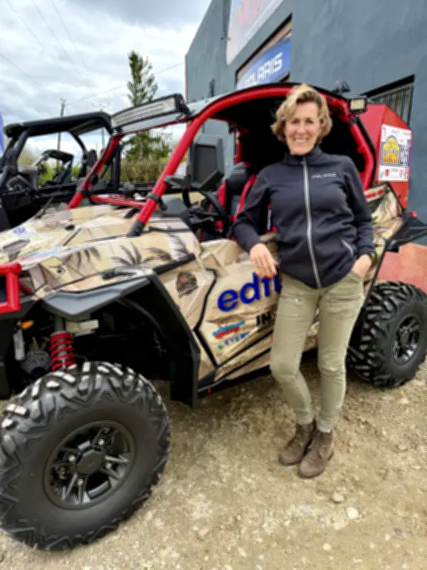 Céline Véga-Roïatti court le Rallye des Gazelles malgré son cancer du sein