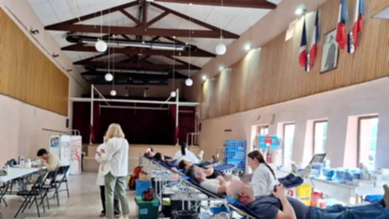 Collecte de sang réussie à Saint-Geniès-de-Fontedit : 50 dons et 6 nouveaux donneurs