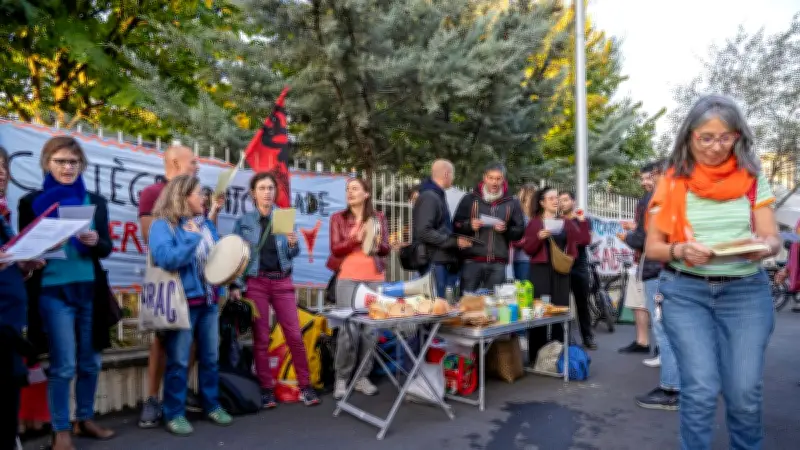 Collège Fontcarrade à Montpellier : enseignants et parents mobilisés pour plus de moyens éducatifs