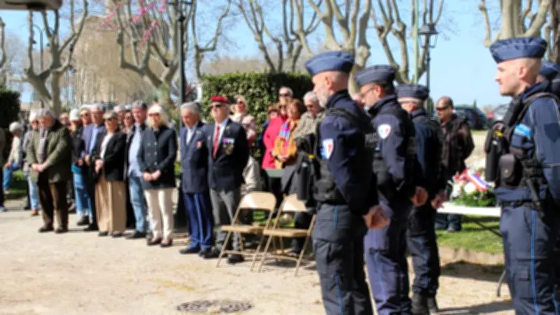Commémoration du 19 mars 1962 à Aigues-Mortes : un témoignage poignant pour honorer les combattants