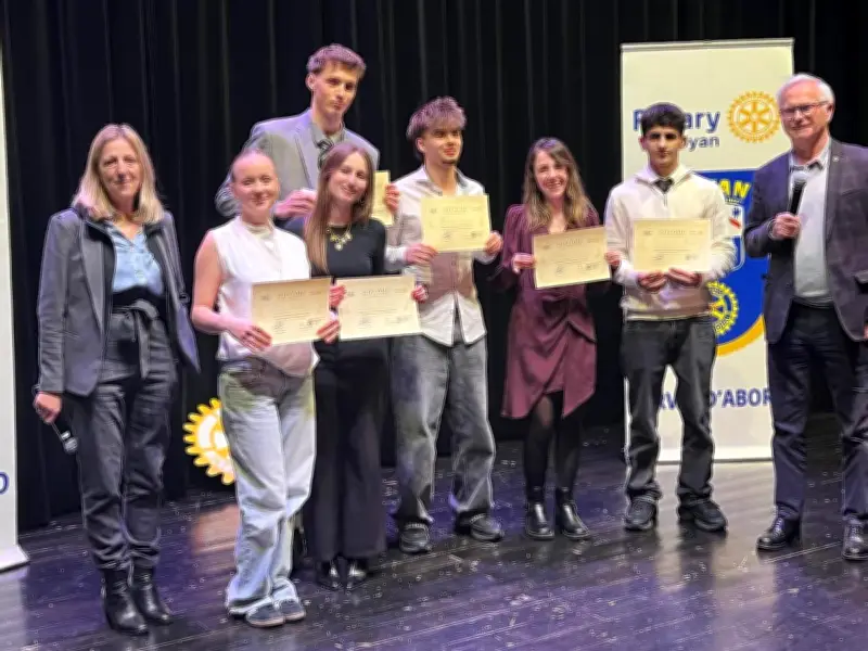 Concours d'éloquence du Rotary : des lycéens de Royan brillent sur le thème de la culture et de la paix