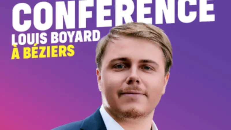 Conférence de Louis Boyard annulée à Béziers : l'université face aux accusations de pression politique