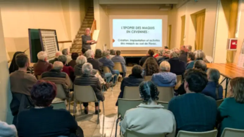 Conférence sur la Résistance cévenole : plus de 50 personnes réunies à Saint-Martin-de-Boubaux