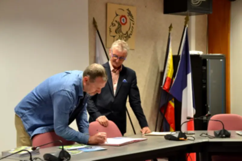 Convention signée pour la pêche au site naturel Laugey de Mongran