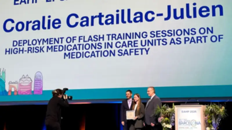 Coralie Cartaillac-Julien, une Aveyronnaise primée au niveau européen en pharmacie