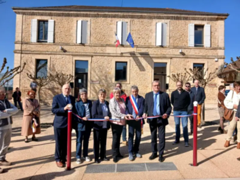 Coux-et-Bigaroque-Mouzens célèbre l'achèvement de sa nouvelle traverse